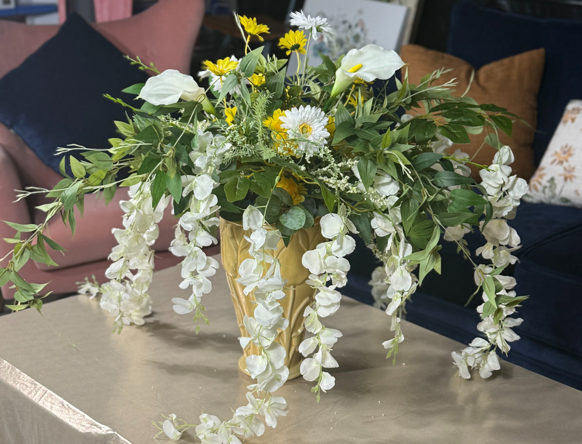 Ivory Cascade Arrangement