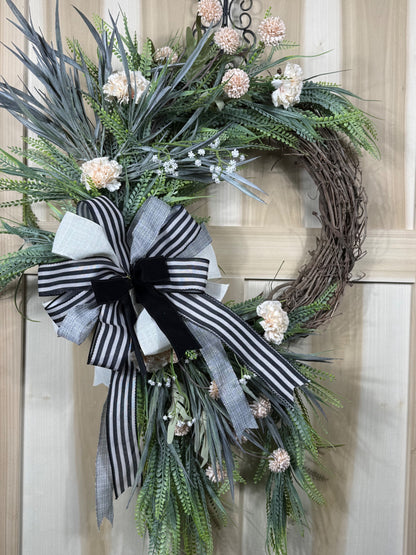 Blushmere-Premium Finished Wreath Design