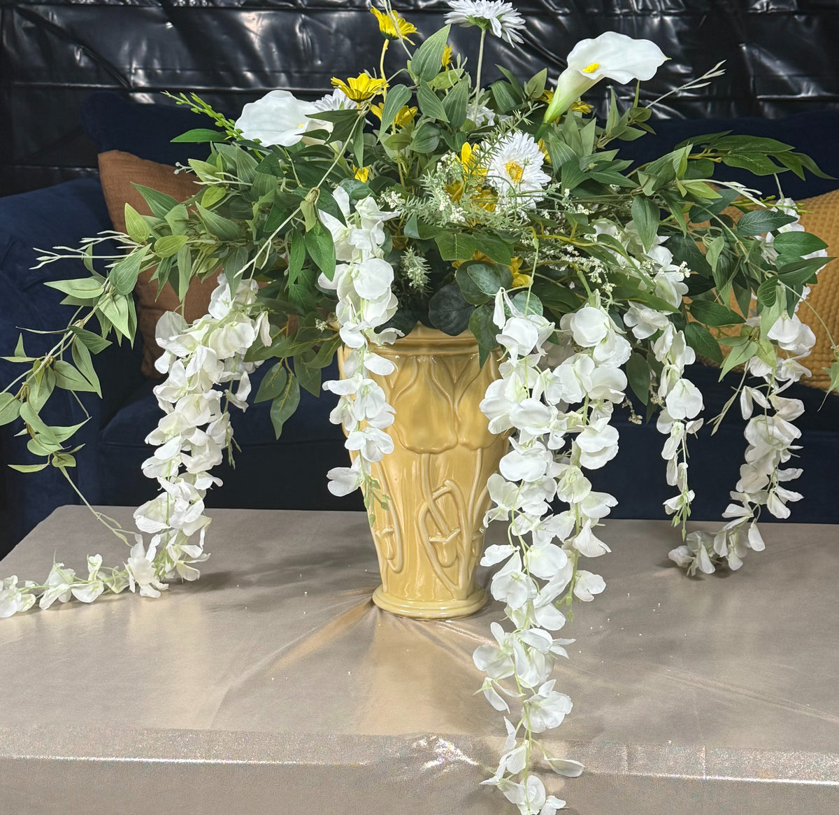 Ivory Cascade Arrangement